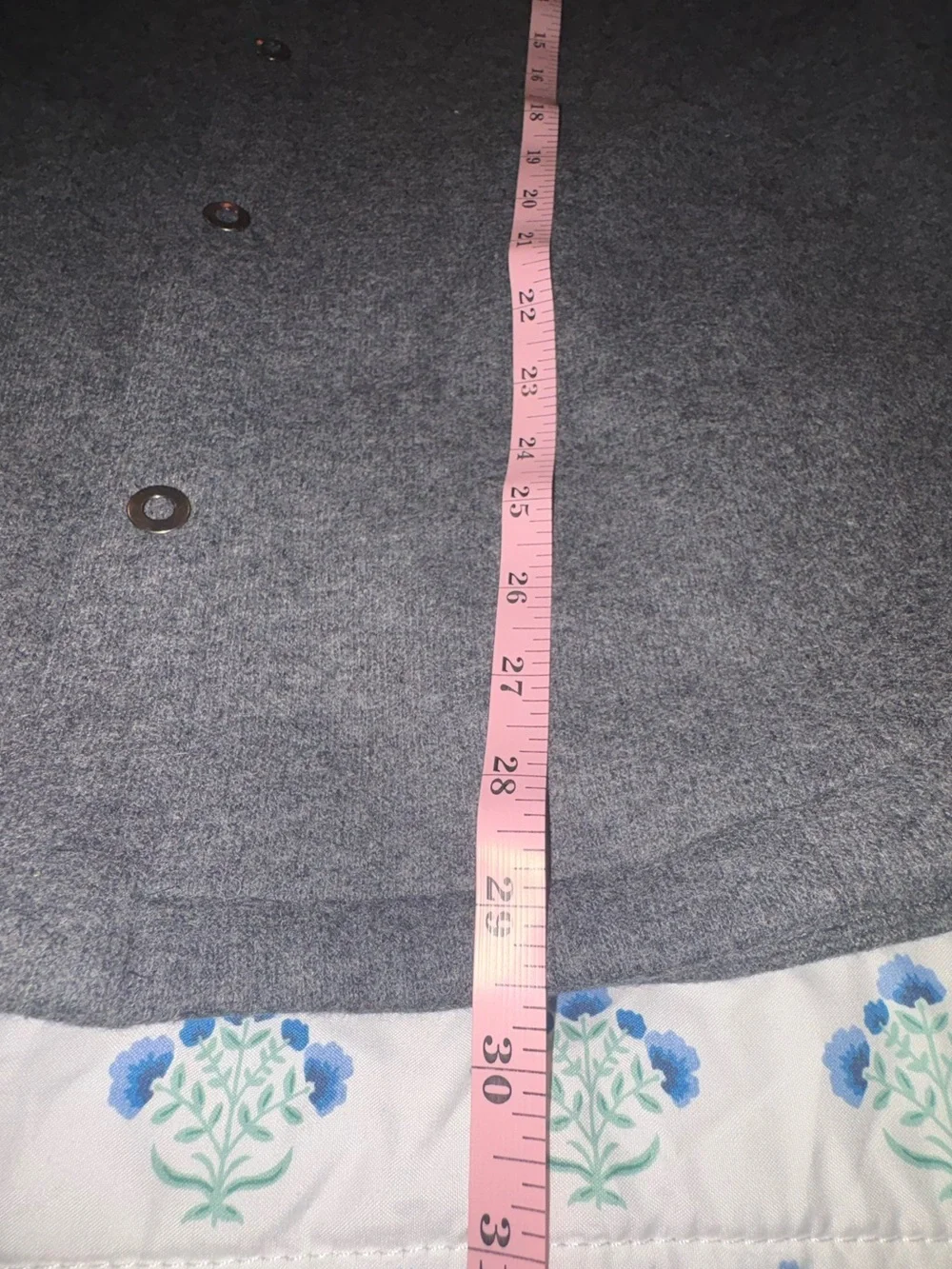 Tracksmith New England Overshirt Men's Large In Wool Charcoal Grey Hike Fall